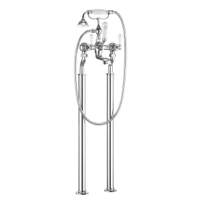 Crosswater   Belgravia Lever Floor Mounted Freestanding Bath Shower Mixer