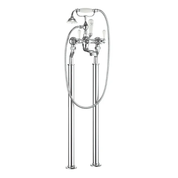 Crosswater   Belgravia Lever Floor Mounted Freestanding Bath Shower Mixer