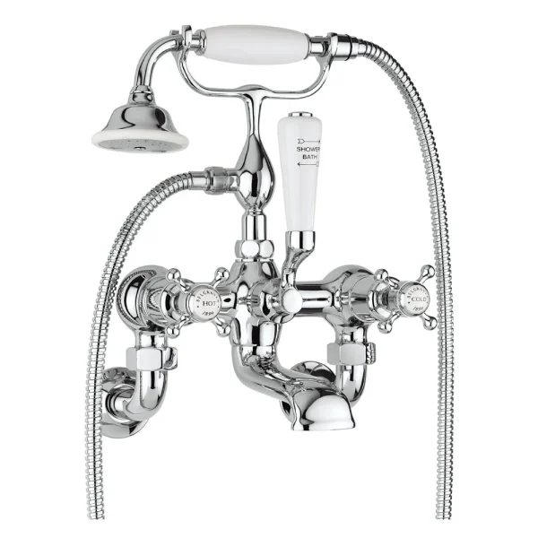 Crosswater   Belgravia Crosshead Wall Mounted Bath Shower Mixer