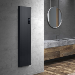Urban Electric Smart Wifi Aluminium Panel 1000W Energy Saving Vertical Anthracite Radiator   1600 x 362mm