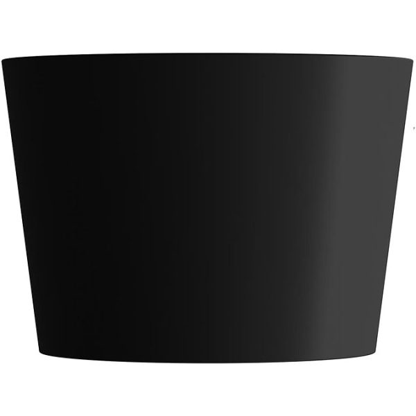 Mode Tate 1500mm Matt Black Double Ended Freestanding Bath with Waste - Image 2