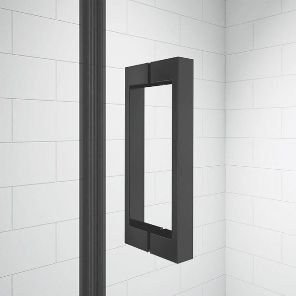 Merlyn Black Sliding Shower Door - Image 7