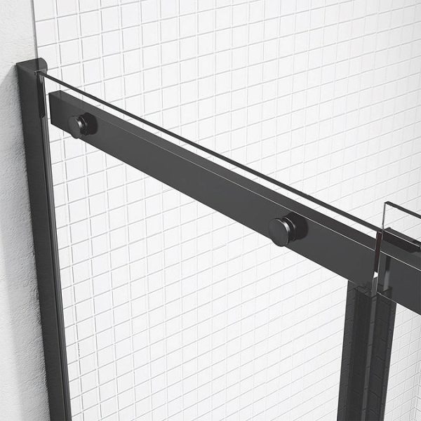 Merlyn Black Sliding Shower Door - Image 2