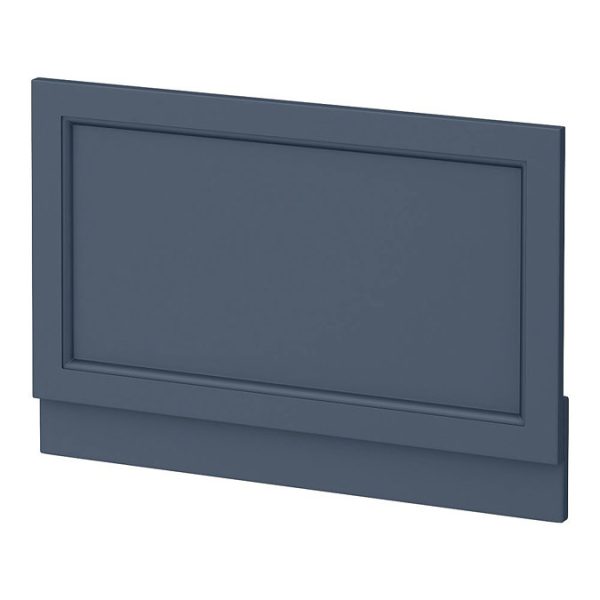 Chatsworth Art Deco 1800 x 800 Double Ended Bath + Blue Panels - Image 2