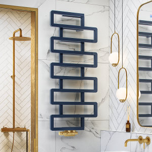 Terma Bookie Denim Blue Heated Towel Rail 1155 x 500mm