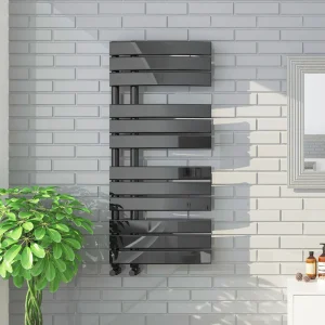 Delta Designer Heated Towel Rail 1080 x 550mm (Black Nickel)