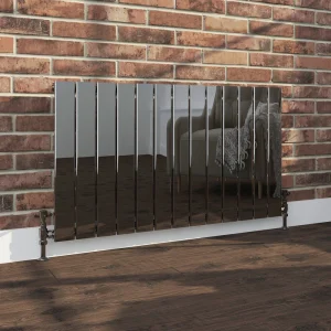 Urban Black Nickel Horizontal H600 x W984mm Radiator   Single Panel