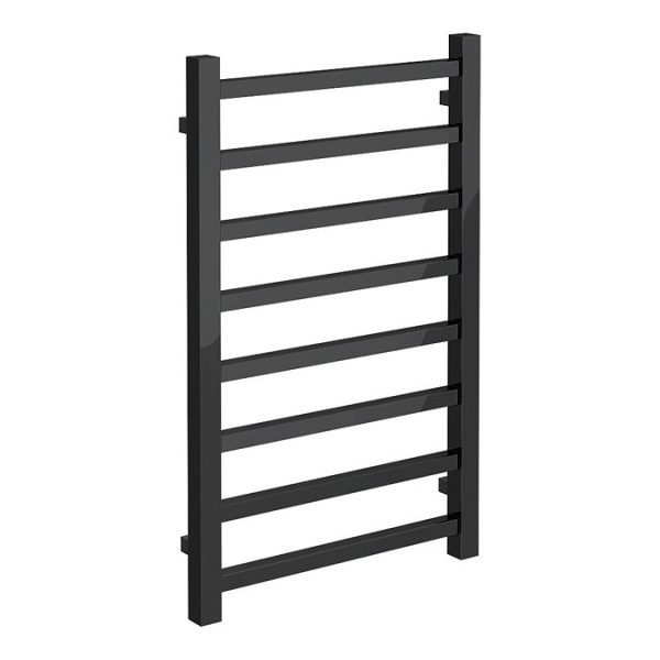 Brooklyn Square 800 x 500mm Black Nickel Heated Towel Rail - Image 2