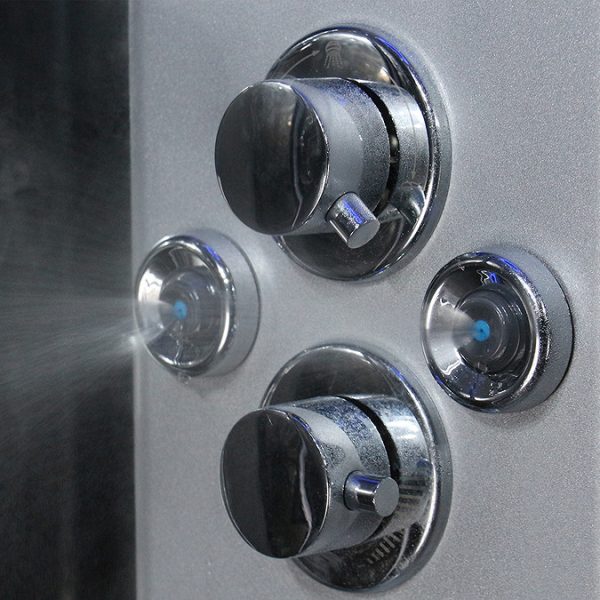 Insignia Premium 1200 x 800mm Steam Shower Black Frame - Image 3