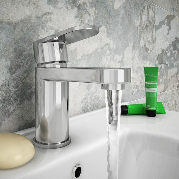 Bosa Mono Basin Mixer Tap   Chrome - Image 3