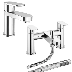 Bosa Modern Tap Package (Bath + Basin Tap)