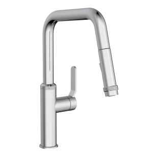 Bower Industrial Single Lever Mono Sink Mixer with Pull Out Spray   Chrome