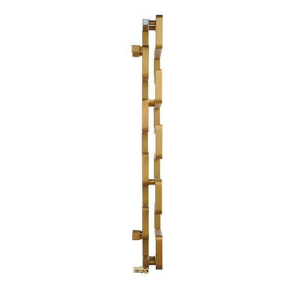 Terma Bookie Brass Heated Towel Rail 1155 x 500mm - Image 7