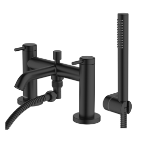 McAlpine Kelvin Shower Mixer with Shower Kit   Matt Black