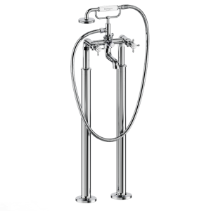Burlington Guild Freestanding Bath Shower Mixer   Chrome