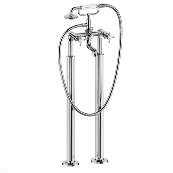 Burlington Guild Freestanding Bath Shower Mixer   Chrome