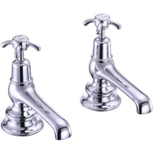 Burlington Anglesey Regent   Chrome Bath Taps