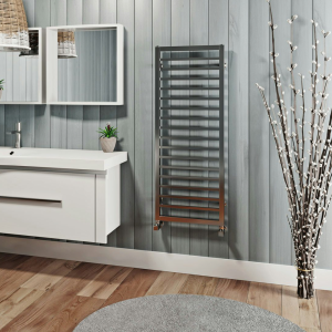 The Heating Co. Lagos Chrome 1000 x 450mm Heated Towel Rail