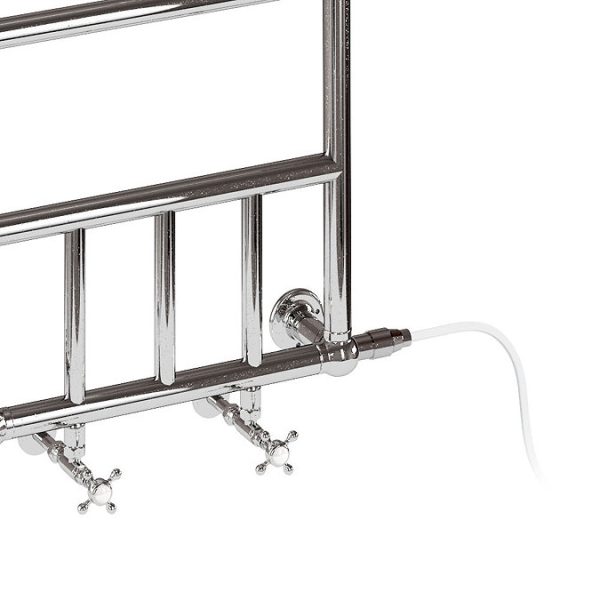 Burlington Chaplin Traditional Radiator (inc. Valves + Electric Heating Kit) - Image 2