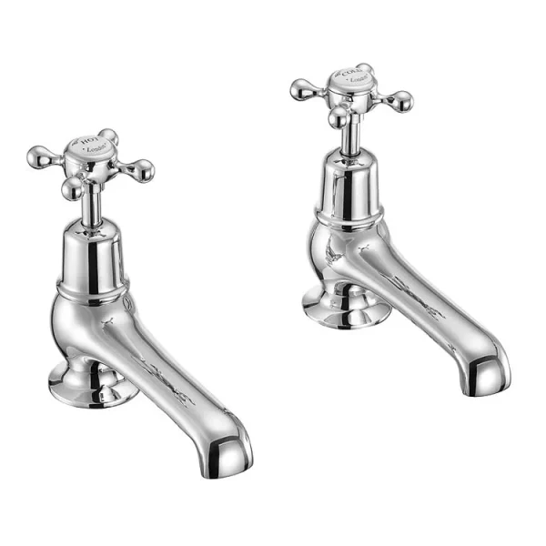 Burlington Claremont   Chrome Bath Taps