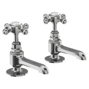 Burlington   Stafford Long Nose Basin Pillar Taps