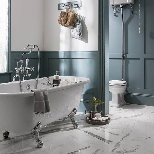 Burlington Windsor Double Ended 1700mm Freestanding Bath + Legs - Image 7