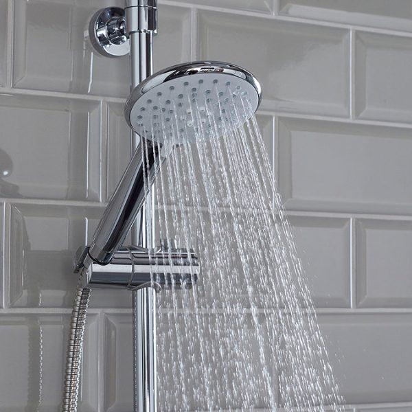 Bristan Buzz2 Cool Touch Bar Shower Mixer with Rigid Riser Kit   Chrome - Image 3