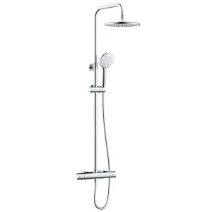 Bristan Buzz2 Cool Touch Bar Shower Mixer with Rigid Riser Kit   Chrome