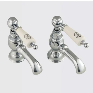 Silverdale Berkeley Basin Pillar Taps Chrome