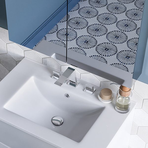 Crosswater Limit 3 Hole Deck Mounted Basin Set   Chrome - Image 3