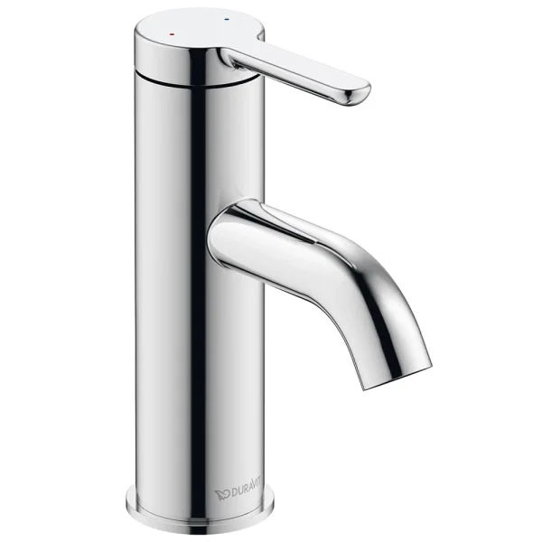 Duravit C.1 S Size Single Lever Basin Mixer   Chrome