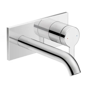Duravit C.1 Wall Mounted Single Lever Basin Mixer   Chrome