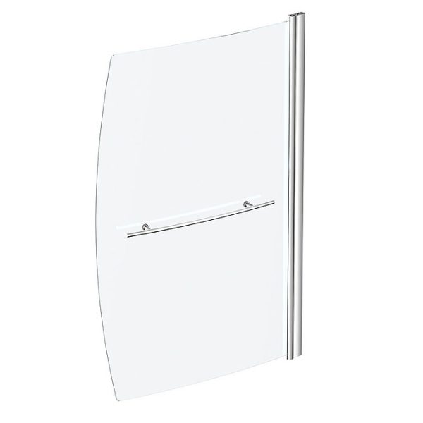Cast 1685 x 685 Space Saving Bath with Bath Screen - Image 4