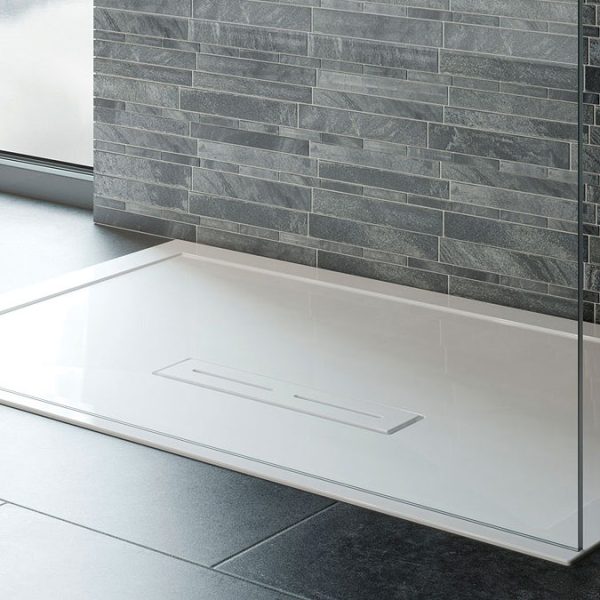 Kudos Connect2 Anti Slip Square Shower Tray + Waste - Image 2