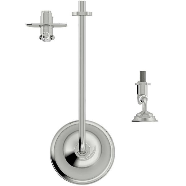 Orchard Dulwich Thermostatic Twin Round Concealed Shower Valve Set with Head + Handset - Image 2