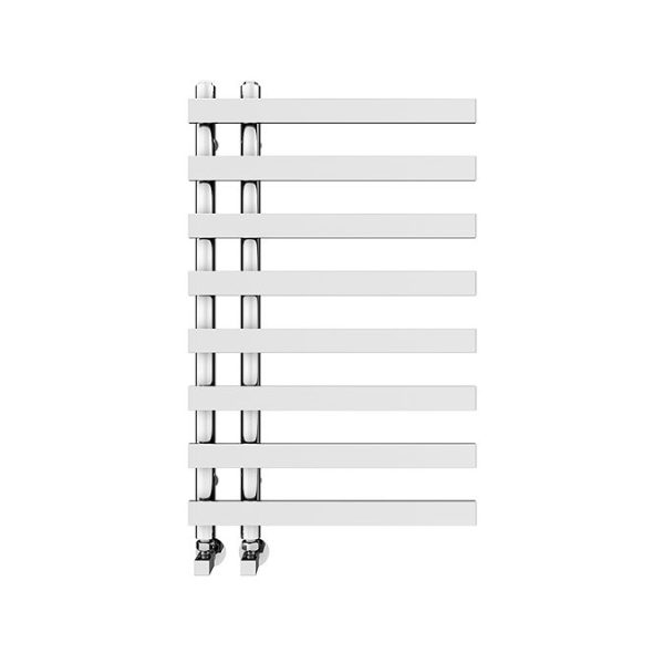 Arezzo Chrome 800 x 500mm 8 Bars Designer Heated Towel Rail - Image 4