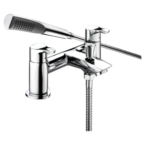 Bristan Capri Contemporary Pillar Bath Shower Mixer   Chrome