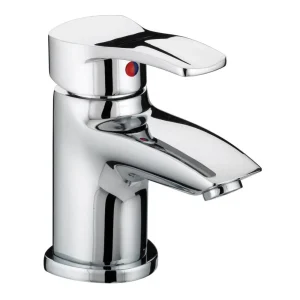 Bristan Capri Contemporary Basin Mixer with Eco Click & Pop up Waste   Chrome