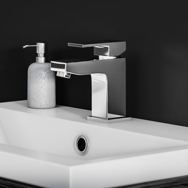 Cast Mono Basin Mixer Tap Chrome - Image 2