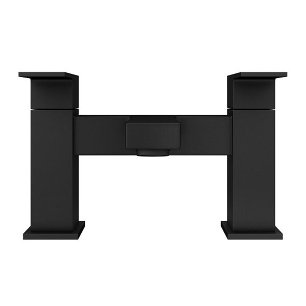 Arezzo Square Matt Black Bath Filler Tap - Image 7