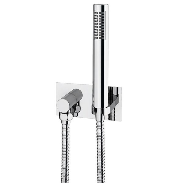 Cruze Shower Pack (with 200mm Wall Mounted Head, Wall Outlet Elbow + Shower Handset) - Image 2