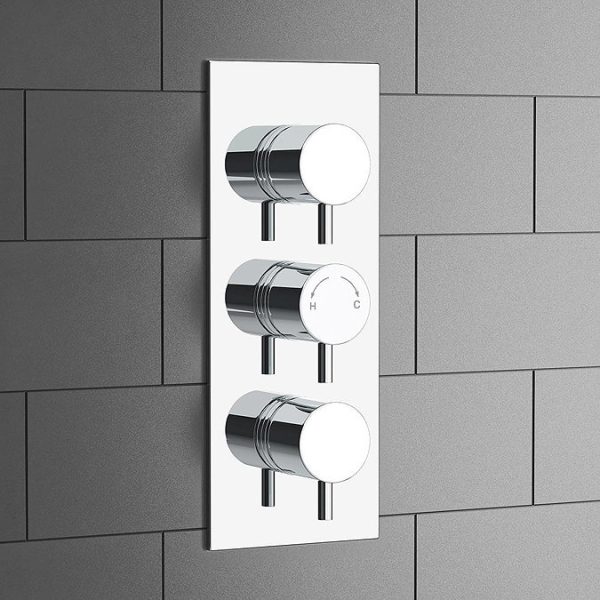 Cruze Shower Pack (incl. 200mm Wall Mounted Head, 4 Body Jets, Outlet Elbow + Handset) - Image 5