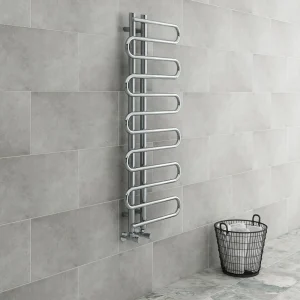 Kai Designer Heated Towel Rail 1310mm x 500mm Chrome