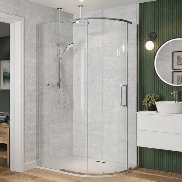 Mira Mode Dual Ceiling Fed Digital Shower   Pumped - Image 2