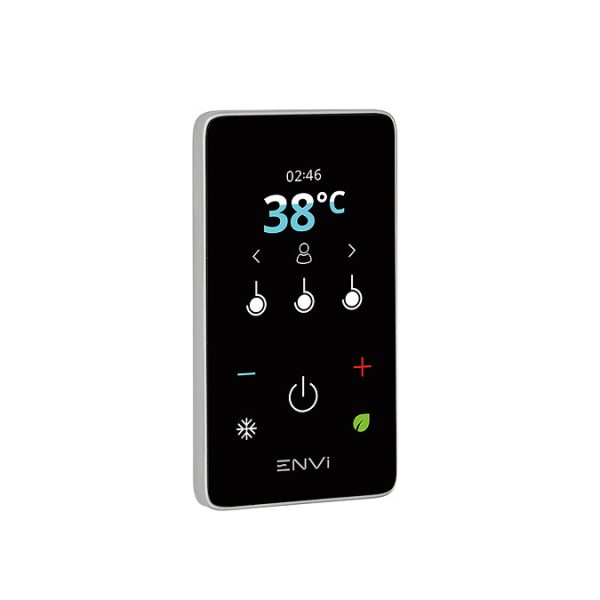 Triton ENVi 10.5KW Electric Shower with Ceiling Fed Shower Kit   Silver - Image 3