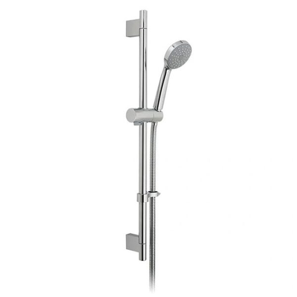 Vado Celsius Thermostatic Bath Shower Mixer Tap + Slider Shower Rail Kit - Image 2