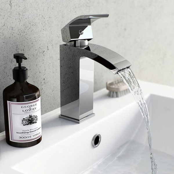 Orchard Wye Chrome Basin Mixer Tap - Image 2