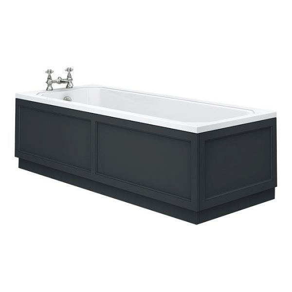 Chatsworth Graphite 1700 x 700 Single Ended Bath + Panels - Image 3