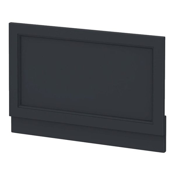 Chatsworth Art Deco 1800 x 800 Double Ended Bath + Graphite Panels - Image 2