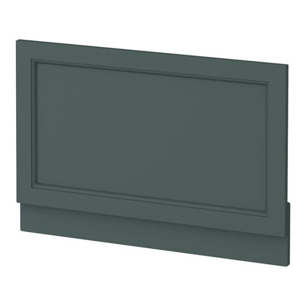 Chatsworth Art Deco 1800 x 800 Double Ended Bath + Green Panels - Image 2